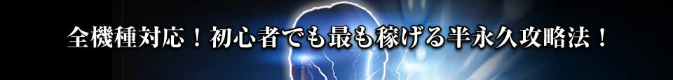 全機種対応！初心者でも最も稼げる半永久攻略法！