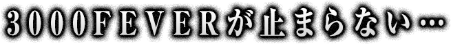 3000FEVER完全操作直撃打法
