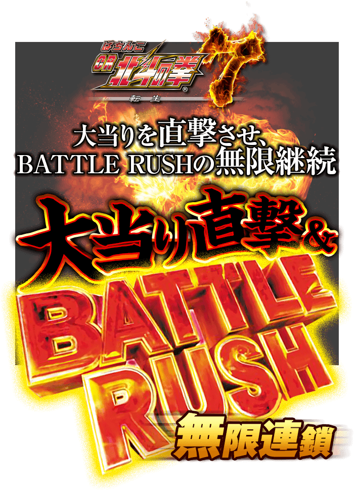 誰でも稼げる直撃攻略法！『大当り直撃＆BATTLE RUSH無限連鎖打法』の威力を今こそ体感せよ！史上最強の破壊力を体感できるのは先着50名様のみ！