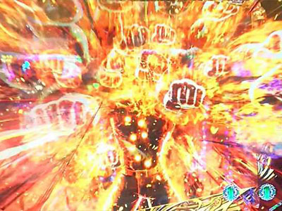 ぱちんこcr北斗の拳7 転生 百裂拳一撃コマンド打法