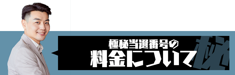 ロト6超極秘当選番号の料金について