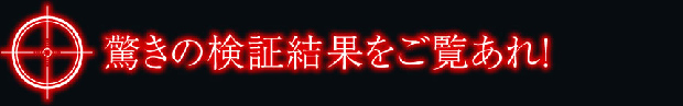 驚きの検証結果をご覧あれ! 