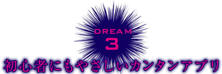 DREAM3！　ミニロト初心者にもやさしいカンタンアプリ