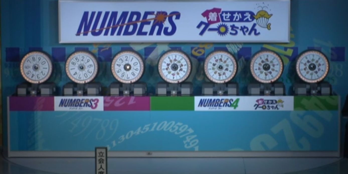 ナンバーズ抽選機